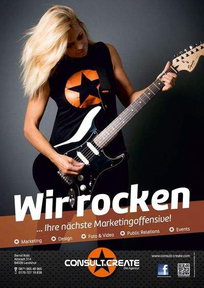Wir rocken Ihre nächste Marketing-Offensive...